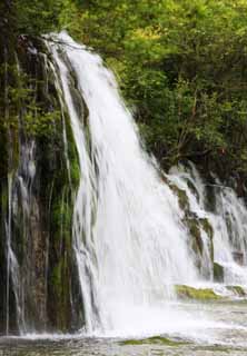 photo,material,free,landscape,picture,stock photo,Creative Commons,Jiuzhaigou Yatakeumi Waterfall, , , , 