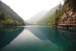 Foto, materiell, befreit, Landschaft, Bild, hat Foto auf Lager,Jiuzhaigou Kumanekoumi, , , , 