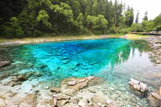 photo, la matire, libre, amnage, dcrivez, photo de la rserve,Cinq couleurs de Jiuzhaigou pond, , , , 