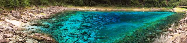 photo,material,free,landscape,picture,stock photo,Creative Commons,Jiuzhaigou five colors pond, , , , 