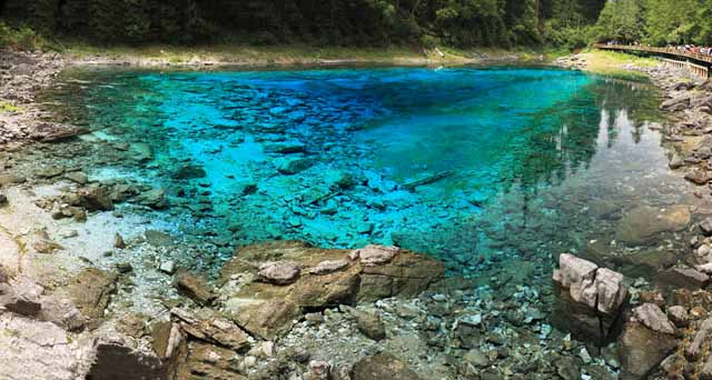 Foto, materiell, befreit, Landschaft, Bild, hat Foto auf Lager,Jiuzhaigou 5 Farben Teich, , , , 