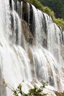 photo,material,free,landscape,picture,stock photo,Creative Commons,Jiuzhaigou Nuo Date Akira Waterfall, , , , 