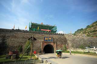 fotografia, materiale, libero il panorama, dipinga, fotografia di scorta,Il castello di Matsushu porta nord, , , , 