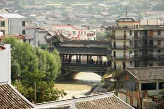 fotografia, materiale, libero il panorama, dipinga, fotografia di scorta,Ponte di Komatsu, , , , 