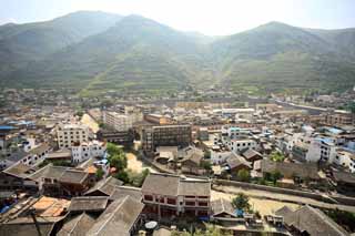 fotografia, materiale, libero il panorama, dipinga, fotografia di scorta,Il castello di Matsushu vista panoramica, , , , 