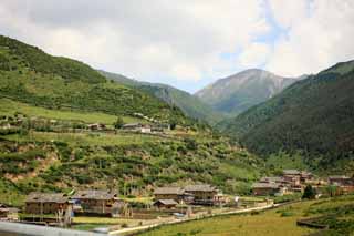 fotografia, materiale, libero il panorama, dipinga, fotografia di scorta,Paesaggio di Kawanushitera, , , , 