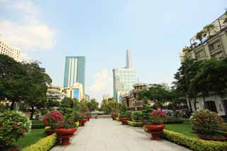 fotografia, materiale, libero il panorama, dipinga, fotografia di scorta,Nguyen Hue Street, , , , 