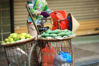 fotografia, materiale, libero il panorama, dipinga, fotografia di scorta,La vendita di frutta di Hanoi, , , , 