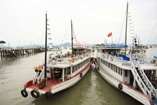 fotografia, materiale, libero il panorama, dipinga, fotografia di scorta,Halong Bay, , , , 