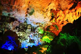 fotografia, material, livra, ajardine, imagine, proveja fotografia,Halong Bay Tien Kung cave, , , , 