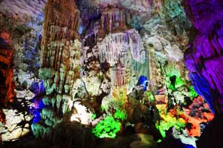 fotografia, material, livra, ajardine, imagine, proveja fotografia,Halong Bay Tien Kung cave, , , , 