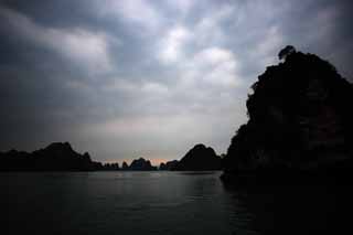 Foto, materiell, befreit, Landschaft, Bild, hat Foto auf Lager,Halong Bay, , , , 