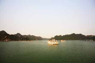 Foto, materieel, vrij, landschap, schilderstuk, bevoorraden foto,Halong Bay, , , , 