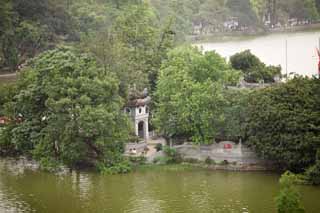 fotografia, materiale, libero il panorama, dipinga, fotografia di scorta,Ngoc Son Temple, , , , 