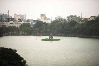 fotografia, materiale, libero il panorama, dipinga, fotografia di scorta,Torre del Lago Hoan Kiem turtle, , , , 