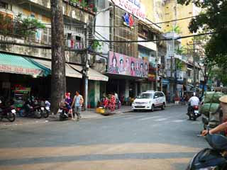 Foto, materiell, befreit, Landschaft, Bild, hat Foto auf Lager,Ho Chi Minh City Skyline, , , , 