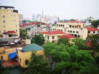 Foto, materieel, vrij, landschap, schilderstuk, bevoorraden foto,Hanoi skyline, , , , 