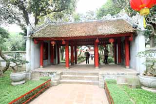 photo,material,free,landscape,picture,stock photo,Creative Commons,Temple of Literature, , , , 