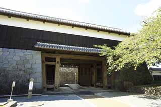 Foto, materiell, befreit, Landschaft, Bild, hat Foto auf Lager,In Kumamoto Castle, , , , 