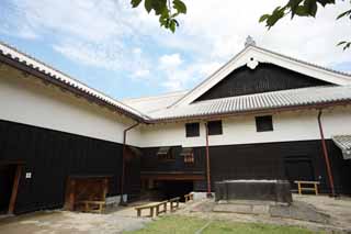 Foto, materieel, vrij, landschap, schilderstuk, bevoorraden foto,In Kumamoto Castle, , , , 