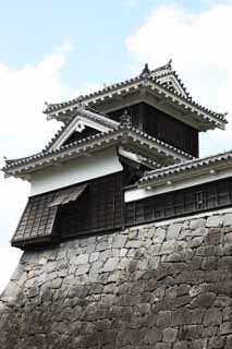 fotografia, materiale, libero il panorama, dipinga, fotografia di scorta,Al Castello di Kumamoto, , , , 