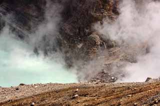 fotografia, materiale, libero il panorama, dipinga, fotografia di scorta,L'Aso Nakadake, , , , 