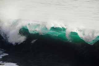 fotografia, materiale, libero il panorama, dipinga, fotografia di scorta,Ruttore di smeraldo, onda, mare, spruzzi, bagnando nel mare