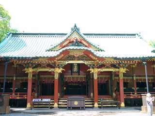 photo,material,free,landscape,picture,stock photo,Creative Commons,Nezu Shrine Main Hall, , , , 