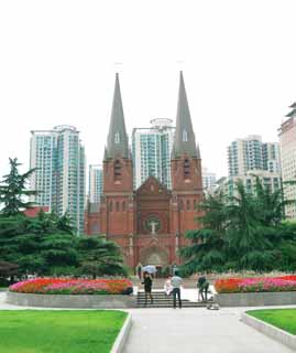 Foto, materiell, befreit, Landschaft, Bild, hat Foto auf Lager,Shanghai Kirche, , , , 