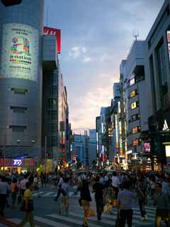 fotografia, materiale, libero il panorama, dipinga, fotografia di scorta,Shibuya, , , , 