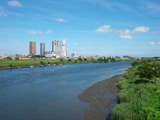 fotografia, materiale, libero il panorama, dipinga, fotografia di scorta,Il Tamagawa, , , , 