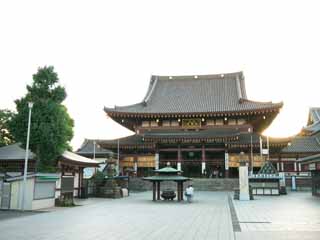 Foto, materieel, vrij, landschap, schilderstuk, bevoorraden foto,De beroemde Kawasaki Daishi tempel, , , , 