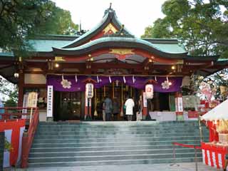 photo,material,free,landscape,picture,stock photo,Creative Commons,The Tamagawa Sengen Shrine, , , , 