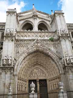Foto, materieel, vrij, landschap, schilderstuk, bevoorraden foto,Kathedraal van Santa Maria del Toledo, , , , 