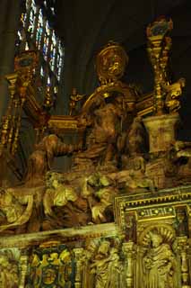 Foto, materiell, befreit, Landschaft, Bild, hat Foto auf Lager,Die Kathedrale von Santa Maria de Toledo, , , , 
