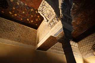photo,material,free,landscape,picture,stock photo,Creative Commons,While the Alhambra Palace female earl, , , , 