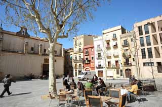 fotografia, materiale, libero il panorama, dipinga, fotografia di scorta,La citt di Tarragona, , , , 