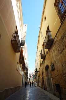 Foto, materieel, vrij, landschap, schilderstuk, bevoorraden foto,De stad Tarragona, , , , 