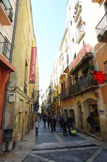 Foto, materieel, vrij, landschap, schilderstuk, bevoorraden foto,De stad Tarragona, , , , 