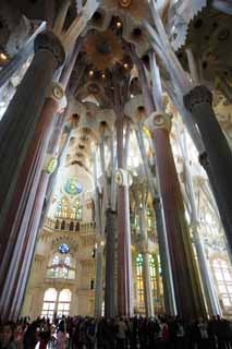 Foto, materiell, befreit, Landschaft, Bild, hat Foto auf Lager,Die Sagrada Familia, , , , 