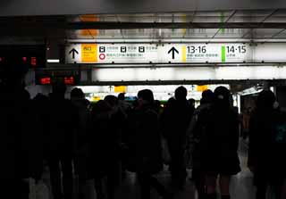 fotografia, materiale, libero il panorama, dipinga, fotografia di scorta,Stazione di Shinjuku, , , , 