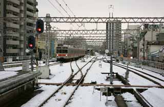 fotografia, materiale, libero il panorama, dipinga, fotografia di scorta,Stazione di Kamata, , , , 