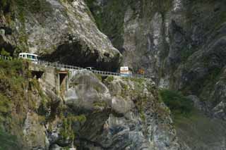 Foto, materieel, vrij, landschap, schilderstuk, bevoorraden foto,Taroko Gorge, , , , 