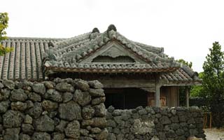 foto,tela,gratis,paisaje,fotografa,idea,Una casa confidencial de Yaeyama, Ishigaki, Yaeyama, Techo, La entrada