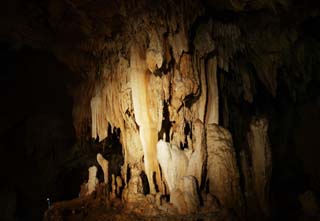 Foto, materieel, vrij, landschap, schilderstuk, bevoorraden foto,Ishigaki-jima Eiland stalactite grot, Kalkpegel grot, Kalkpegel, Kalksteen, Grot