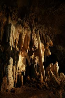 Foto, materieel, vrij, landschap, schilderstuk, bevoorraden foto,Ishigaki-jima Eiland stalactite grot, Kalkpegel grot, Kalkpegel, Kalksteen, Grot