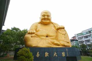 Foto, materiell, befreit, Landschaft, Bild, hat Foto auf Lager,Bao Jiao Tempel Groen Buddha Maitreya, , , , 