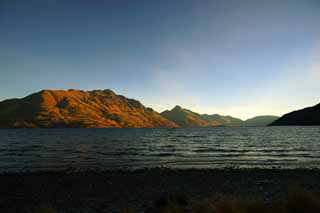 fotografia, material, livra, ajardine, imagine, proveja fotografia,Lago Wakatipu, , , , 