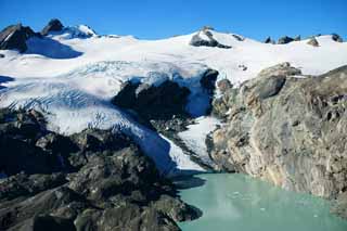 photo,material,free,landscape,picture,stock photo,Creative Commons,Parks path glacier, , , , 