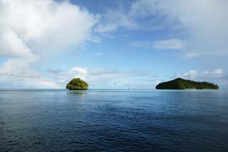 foto,tela,gratis,paisaje,fotografa,idea,Es un arco iris en el horizonte, Isla, El mar, Ola, Arco iris